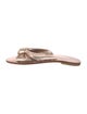 Loeffler Randall Leather Slides