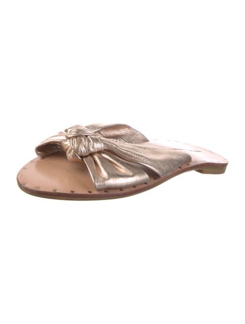 Loeffler Randall Leather Slides