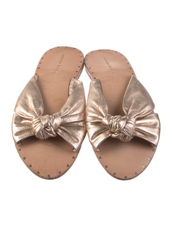 Loeffler Randall Leather Slides