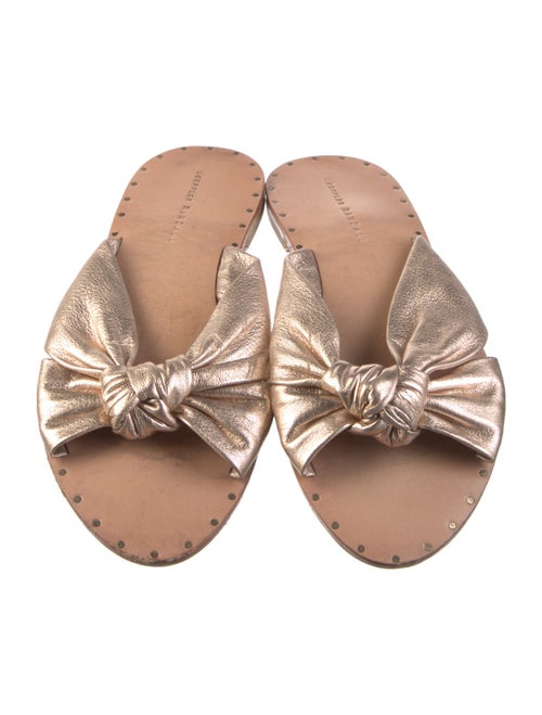 Loeffler Randall Leather Slides