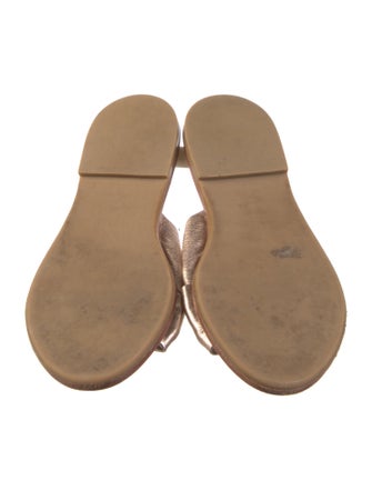 Loeffler Randall Leather Slides