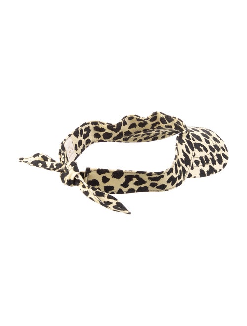 Loeffler Randall Pattern Print Sun Visor Hat