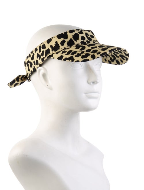 Loeffler Randall Pattern Print Sun Visor Hat