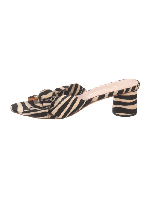Loeffler Randall Animal Print Slides