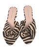 Loeffler Randall Animal Print Slides