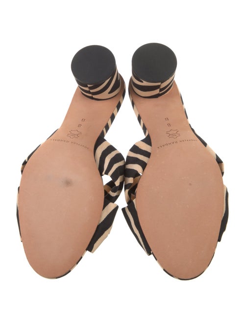 Loeffler Randall Animal Print Slides