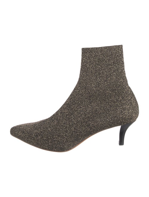 Loeffler Randall Glitter Accents Sock Boots