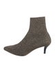 Loeffler Randall Glitter Accents Sock Boots