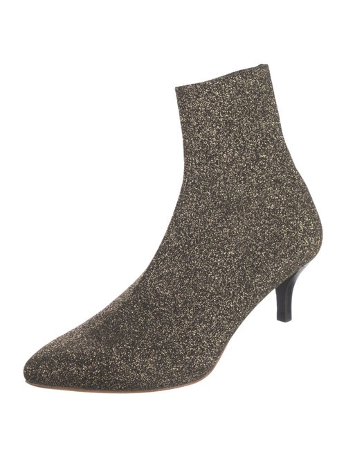 Loeffler Randall Glitter Accents Sock Boots