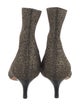 Loeffler Randall Glitter Accents Sock Boots