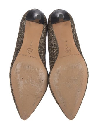 Loeffler Randall Glitter Accents Sock Boots