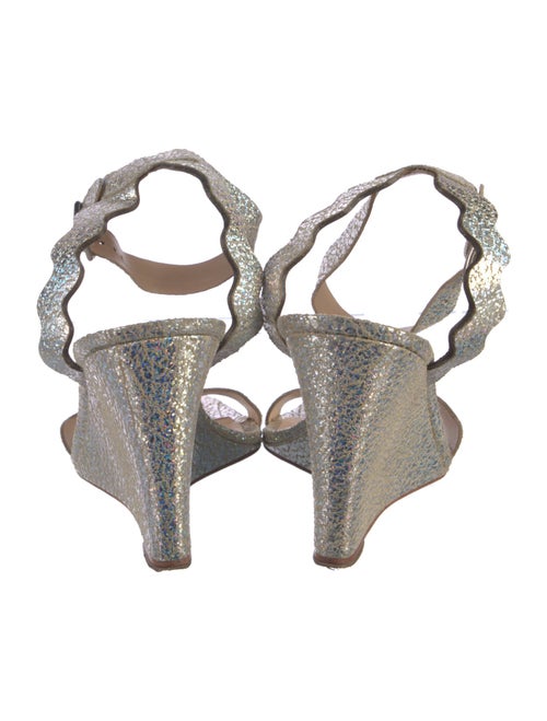 Loeffler Randall Leather Scalloped Accent Espadrilles