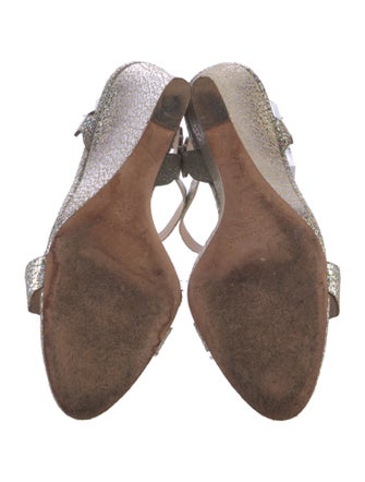 Loeffler Randall Leather Scalloped Accent Espadrilles