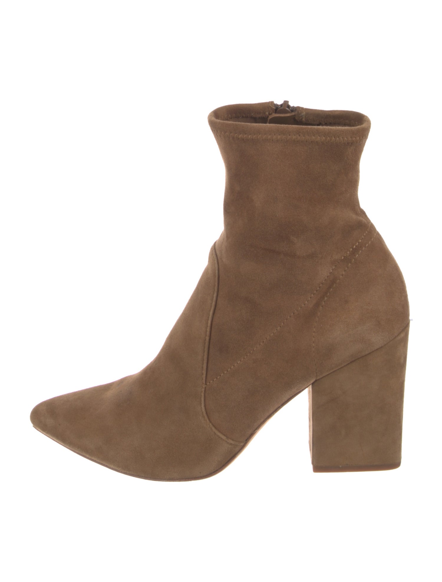 Loeffler Randall Suede Sock Boots
