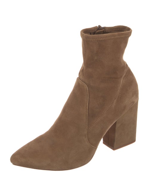 Loeffler Randall Suede Sock Boots