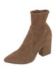 Loeffler Randall Suede Sock Boots