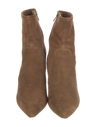 Loeffler Randall Suede Sock Boots