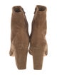 Loeffler Randall Suede Sock Boots