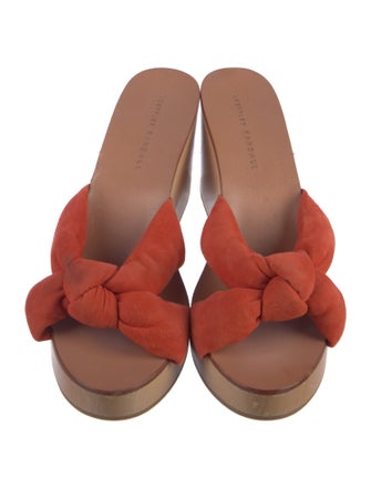 Loeffler Randall Suede Slides