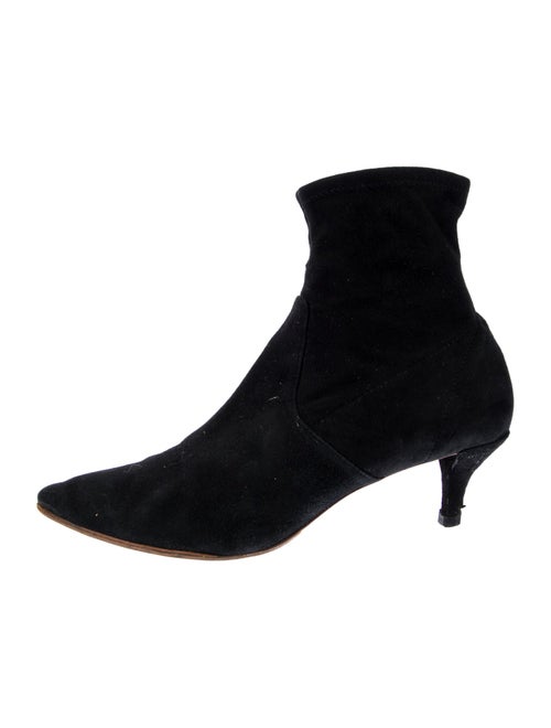 Loeffler Randall Suede Sock Boots
