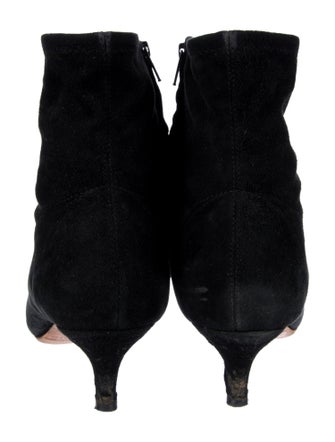 Loeffler Randall Suede Sock Boots