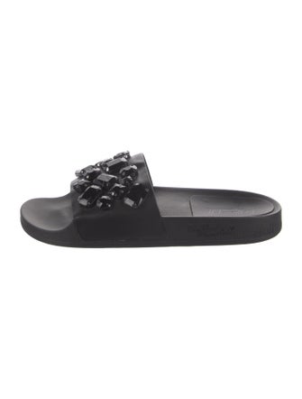 Loeffler Randall Leather Slides