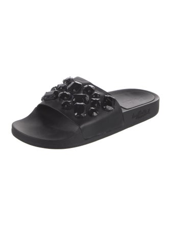 Loeffler Randall Leather Slides