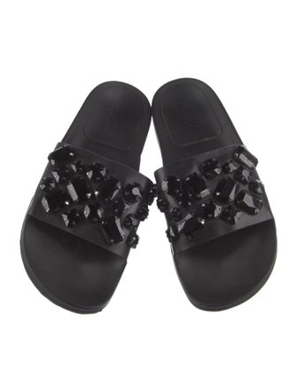 Loeffler Randall Leather Slides