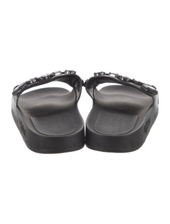 Loeffler Randall Leather Slides