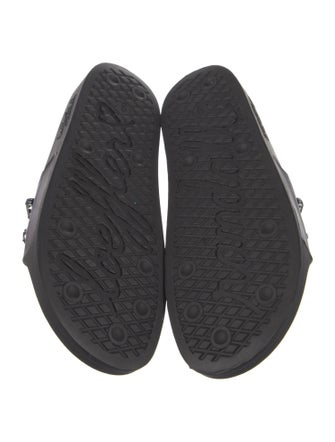 Loeffler Randall Leather Slides