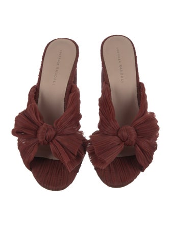 Loeffler Randall Bow Accents Slides