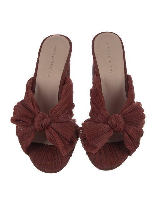 Loeffler Randall Bow Accents Slides