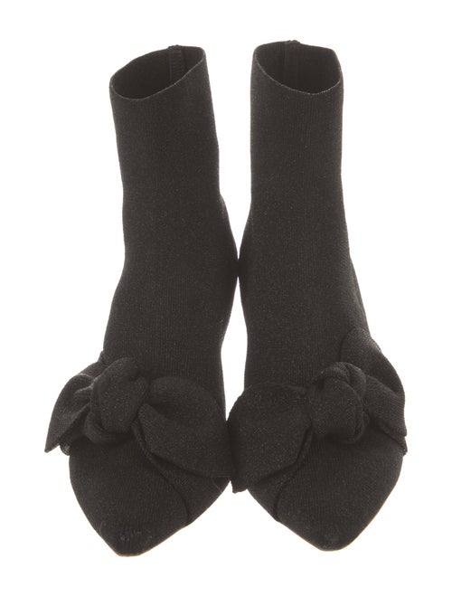 Loeffler Randall Glitter Accents Sock Boots