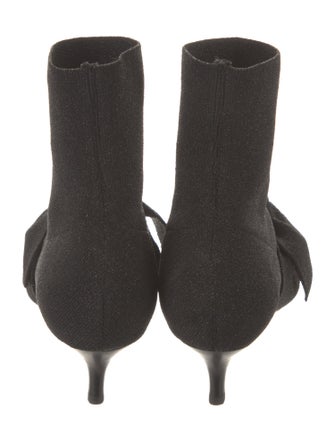 Loeffler Randall Glitter Accents Sock Boots