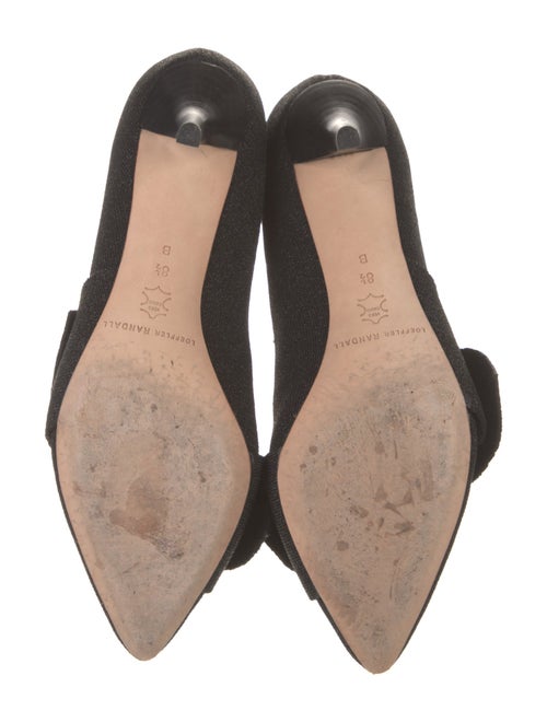 Loeffler Randall Glitter Accents Sock Boots