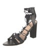 Loeffler Randall Leather Tassel Accents Gladiator Sandals