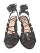 Loeffler Randall Leather Tassel Accents Gladiator Sandals