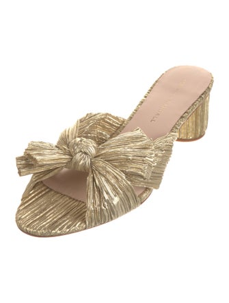 Loeffler Randall Bow Accents Slides