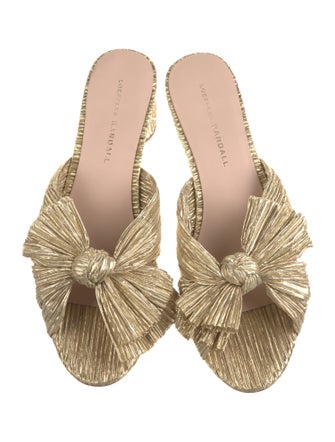 Loeffler Randall Bow Accents Slides