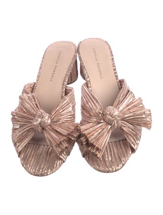 Loeffler Randall Bow Accents Slides