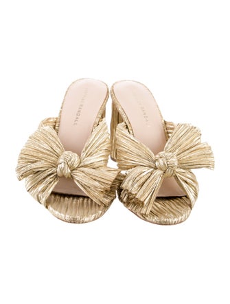 Loeffler Randall Bow Accents Slides