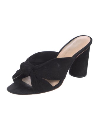 Loeffler Randall Suede Slides