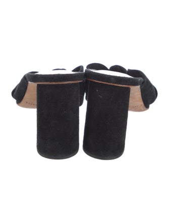 Loeffler Randall Suede Slides