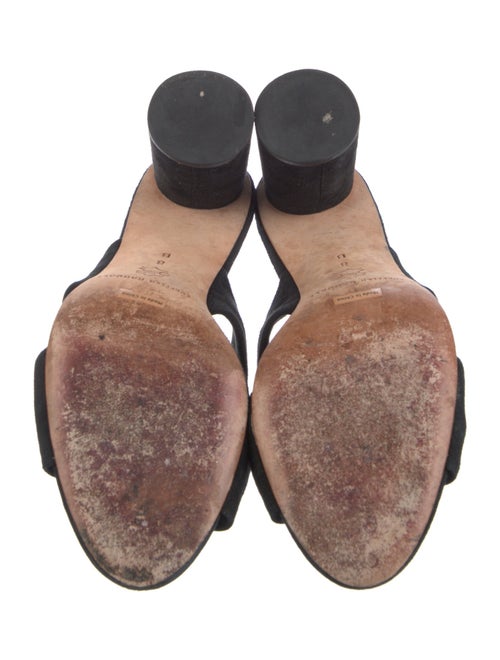 Loeffler Randall Suede Slides