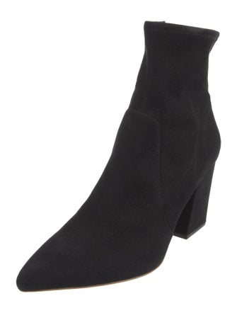 Loeffler Randall Suede Sock Boots