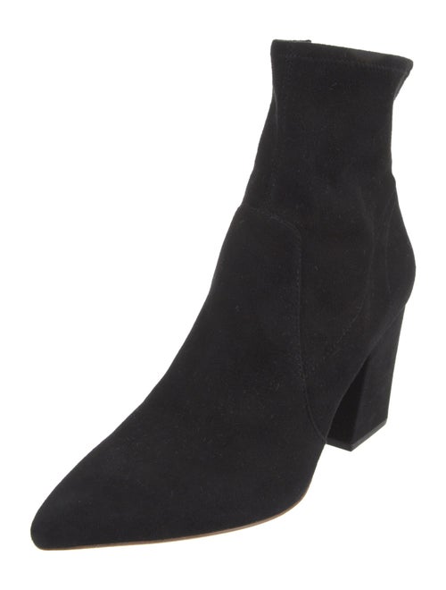 Loeffler Randall Suede Sock Boots