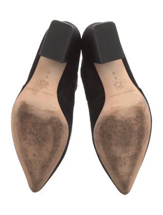 Loeffler Randall Suede Sock Boots