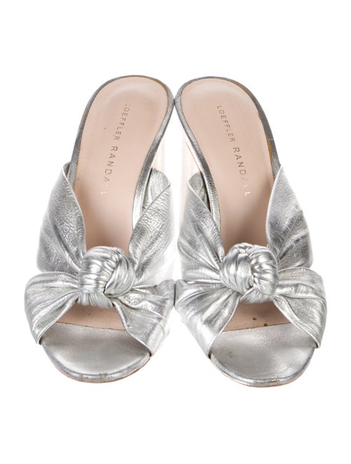 Loeffler Randall Leather Slides