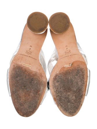 Loeffler Randall Leather Slides