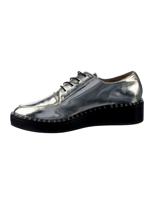 Loeffler Randall Patent Leather Studded Accents Oxfords